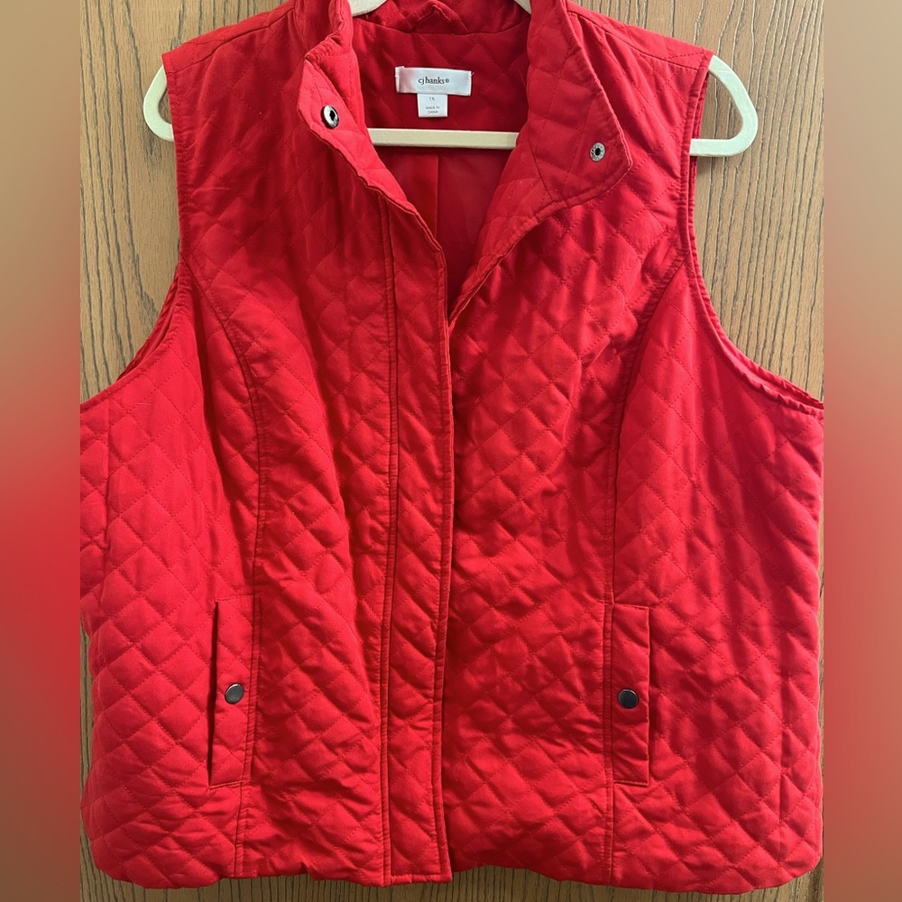 CJ Banks size 1X Ted Vest